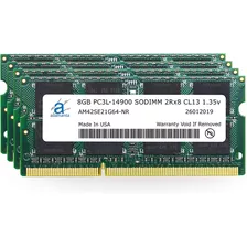 Memoria 32gb (4x8gb) Ddr3/ddr3l 1867mhz Pc3l-14900 Sodimm 