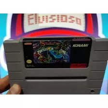 Tortugas Ninja 4 Turtles In Time Snes Súper Nintendo Origina