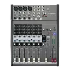 Consola Mixer Phonic Am1204 4 Canales Audio Phantom Cuo