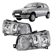 Par Faros Frontal Fiat Uno Fire 2004 2005 2006 2007 2008