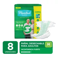 Pañales Para Adultos Descartables Plenitud Pañal Classic Pant M X 8 u