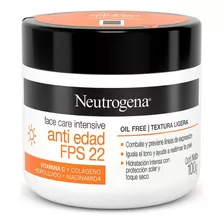 Hidratante Facial Neutrogena Face Care Fps 22 100 Gr Momento De Aplicación Día Tipo De Piel Todo Tipo