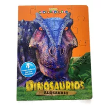 Libro Rompecabezas (puzzle): Dinosaurios. 4 De 20 Pzs. Cu.