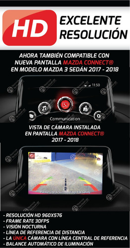 Cmara De Reversa Para Mazda 3 Sedan  Ao 2018 Foto 4