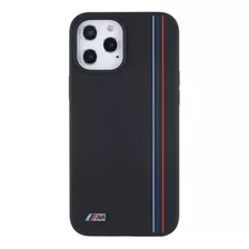 Protector Bmw Vertical Tricolor Negro Para iPhone 12 Pro/12