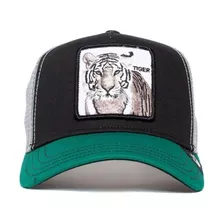 Gorra Goorin Bros. Negra Y Verde - The White Tiger Original