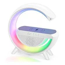 Caixa De Som Bluetooth Luminária Speaker Smart Station Led