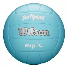 Bola De Volei Wilson Avp Soft Play Azul