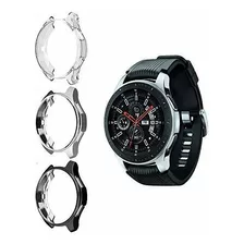 Funda Para Galaxy Watch 46mm (2018) Black+silver+clear 