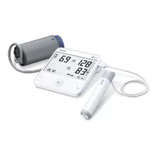 Tensiómetro De Brazo Con Bluetooth Y Electrocardiograma Bm95 Color Blanco