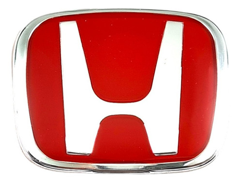 Emblema Honda Civic Volante 50mm Rojo 2006 - 2021 Foto 6