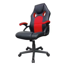 Silla Pc Gamer Momentum Envío Gratis - Desillas Color Negro Con Rojo