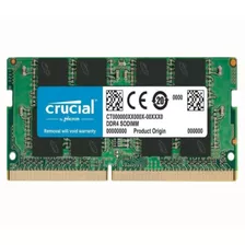 Memoria Ram Crucial, Sodim, 16 Gb, Ddr4, 2400 Mhz, 260 Pines