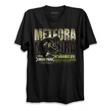 Camiseta Preta Linkin Park Meteora Frete Grátis Bomber Rock