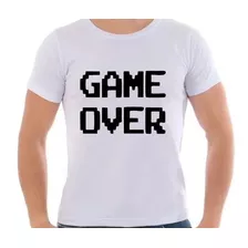 Camiseta Feminina Game Over Baby Nerd Geek Gamer - 6023 