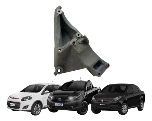 Suporte Alternador Compressor Strada Palio G Siena Usado