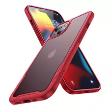 Funda Humixx Para iPhone 14 Shockproof Vibrant Red