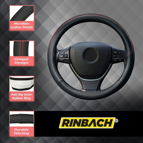 Cubre Volante Funda Redblack Mazda 3 Sedan 2023 Premium Foto 7