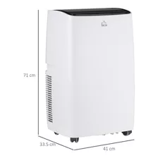 Homcom 14,000 Btu Portable Air Conditioner Remote 24hr R