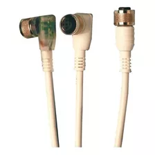 Cable Con Conector M12 3pines Recto Largo: 3metros