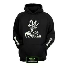 Sudadera Brilla Oscuridad Dragon Ball, Anime, Japon, Goku