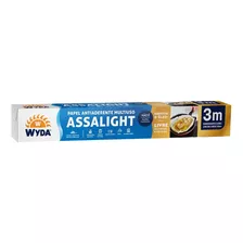 10 Rolo De Papel Antiaderente Assalight Com 3m