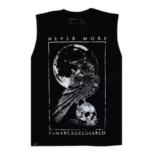 Playera Sin Mangas Nevermore /kingmonster