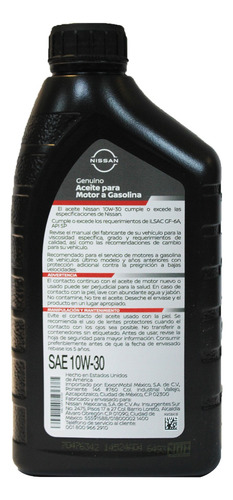 Kit 4l Aceite 10w30 Y Filtro Nissan Urvan E25 2009 Foto 3