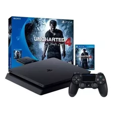 Ps4 Sony Slim 500gb + Uncharted 4
