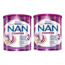 Leite Fórmula Nanlac 1-3anos Nestle 800g Kit C/2un