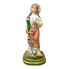 Santa Filomena, Figura De Resina, 26cm X 10cm X 8cm