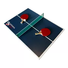 Kit Mini Mesa Ping Pong Santana Juegos 90cm X 64cm