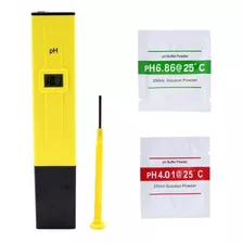  Medidor Ph Digital Calibrado Tester + Buffer De Calibracion