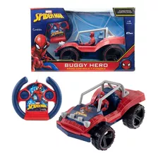 Veiculo De Controle Remoto Com 7 Funções Homem-aranha Buggy Hero Candide