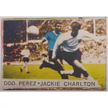 Mundial Futbol 1966 Figurita Jackie Charlton Única Uruguay 