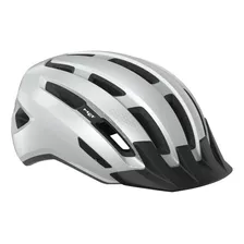 Met Downtown Mips - Casco De Bicicleta, Color Blanco Brilla.