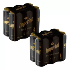 Cerveza Imperial Cream Stout Lata 473cc Pack X 12 Unidades