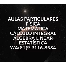 Aulas Particulares Álgebra Linear E Cálculo Em Domicílio