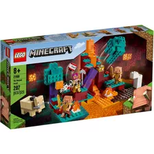 Brinquedo De Montar Minecraft A Floresta Deformada Lego Quantidade De Peças 287
