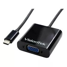 Adaptador Visiontek Usb C 3.1 A Vga, Macho A Hembra, Para Ip