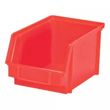 Caja Polipropileno 1037 (15 Kg) Rojo Toolmax