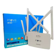 Repetidor Wi-fi 4x5 Dbi Alcance Até 50m Sinal Com 4 Antenas