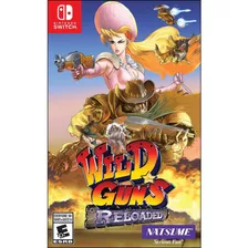 Wild Guns Reloaded, Juego Multimedia Físico Para Nintendo Switch