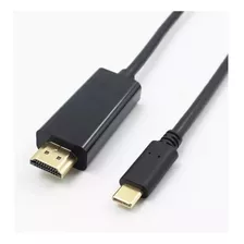 Cabo Usb 3.1 Tipo C P/ Hdmi 2.0 - 4k 60hz S8 S9 Note 8