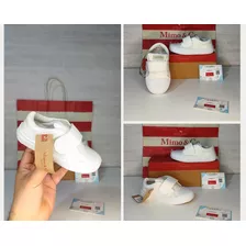 Zapatillas Mimo Blanca Velcro Sport 100% Original