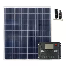 Kit Controlador Painel Placa Solar Fotovoltaico 60w