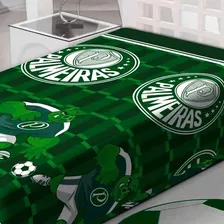 Manta Solteiro Time Palmeiras 1,50 X 2,00 Original 