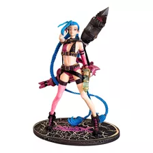 Jinx Figura De Ação League Of Legends Modelo Estátua 24cm