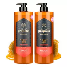 Shampoo Y Tratamiento Kerasys Propolis Rojo Con Jalea Real