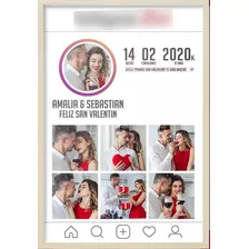 Kit Imprimible Cuadros Día Del Amor Vol.3 | Editable Psd